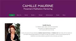 Desktop Screenshot of camillemaurine.com